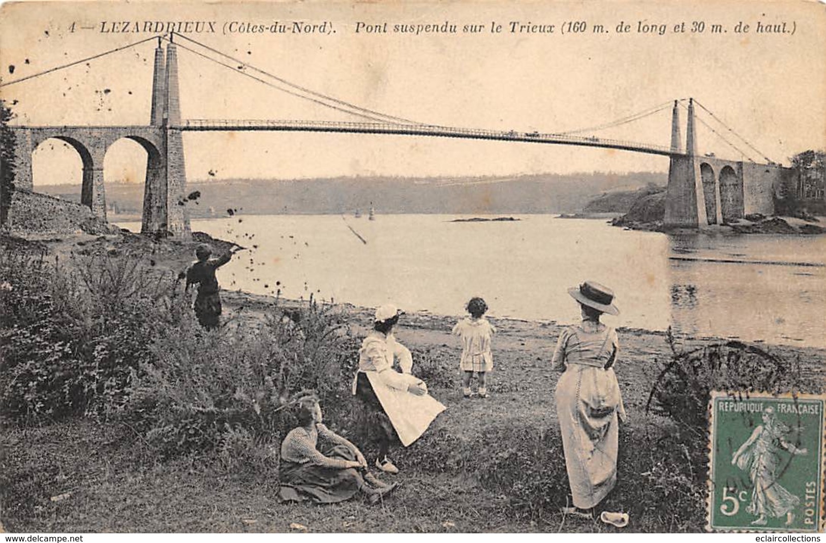 Lézardrieux       22          Le Pont Suspendu Sur Le Trieux          (voir Scan) - Sonstige & Ohne Zuordnung