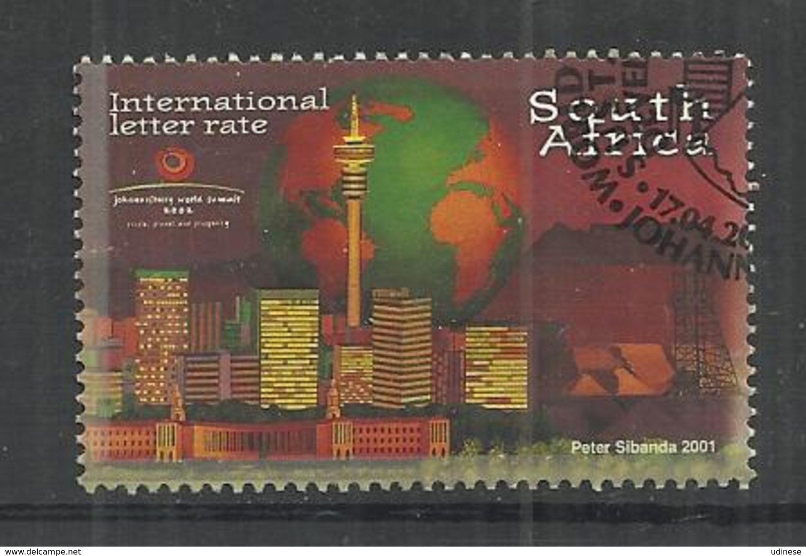 SOUTH AFRICA 2002 - JOHANNESBURG WORLD SUMMIT - USED OBLITERE GESTEMPELT USADO - Used Stamps