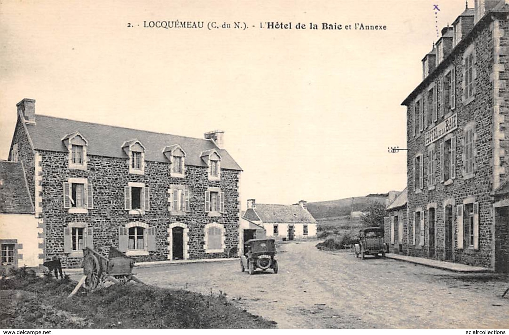 Locquémeau       22          Hôtel De La Baie Et L'Annexe       (voir Scan) - Andere & Zonder Classificatie