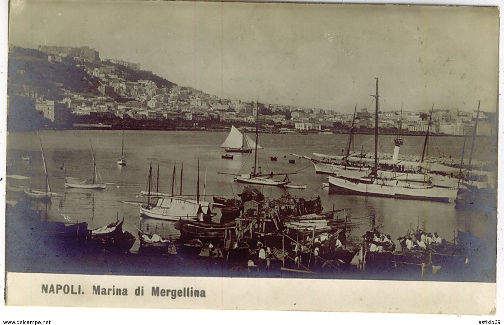 NAPOLI MARINA DI MERGELLINA - Napoli