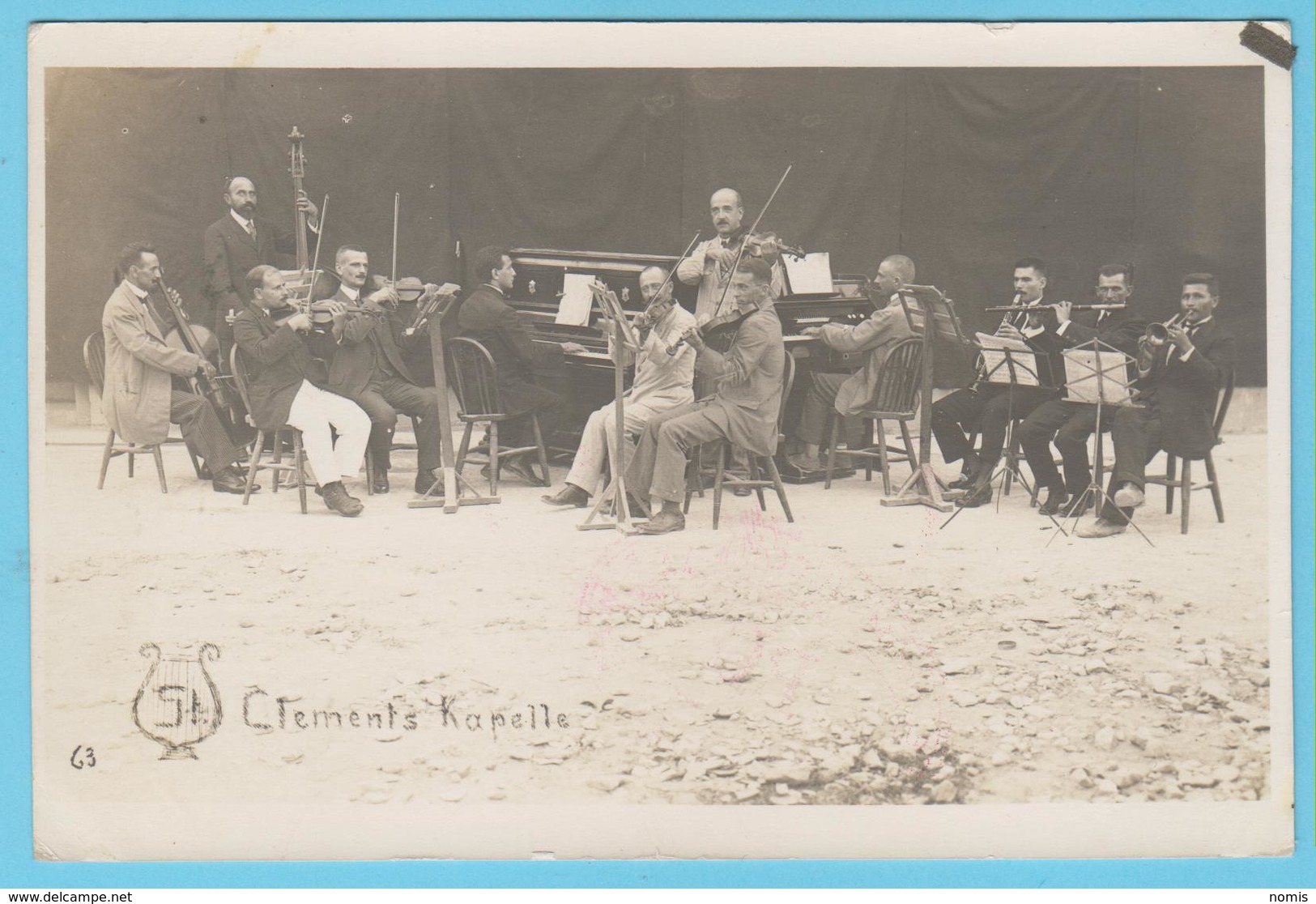 J.M. 28 - Carte Photo - 02 - Orchestre Camp De Prisonniers Allemands De St Clément à Malte - Malta