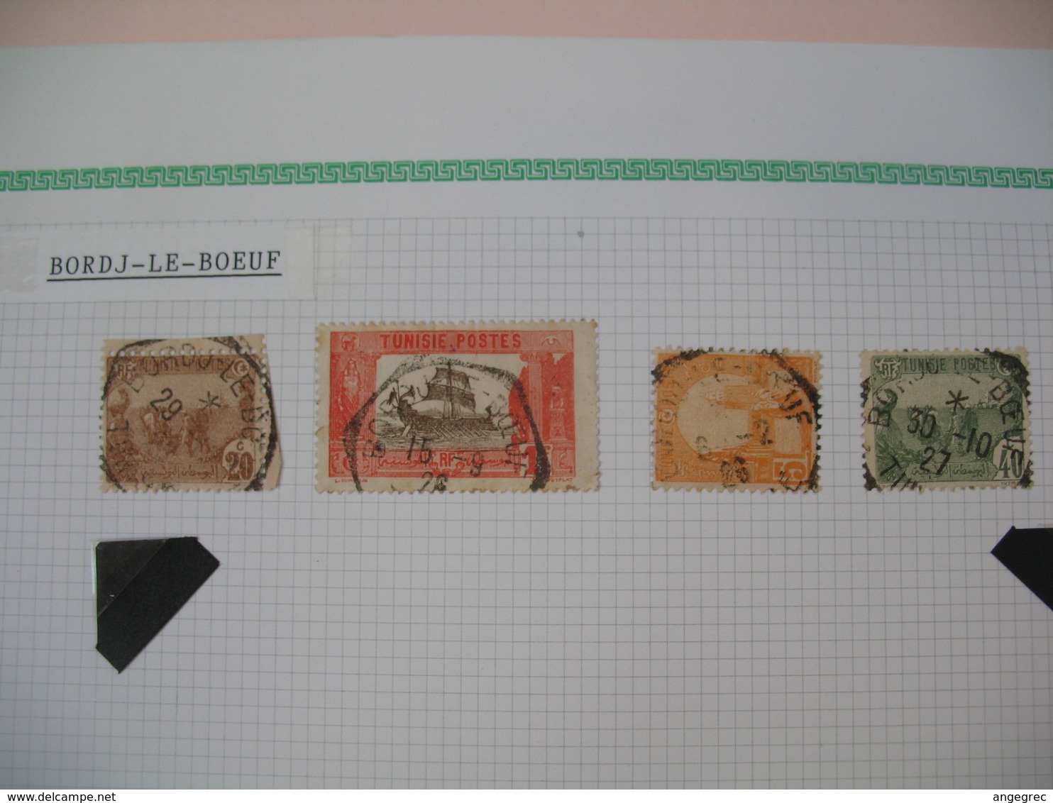 Tunisie Oblitéré, Lot De Timbres, Oblitération  choisies De  Bordj-Le-Boeuf Voir Scan - Gebraucht