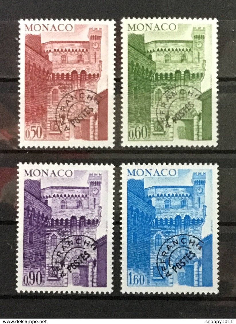 MONACO @ 1005-1008. Clock Tower. MNH (**) Precanceled. - Unused Stamps