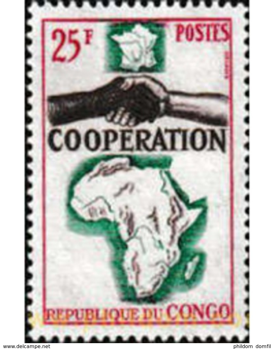 Ref. 609298 * MNH * - CONGO. 1964. COOPERATION . COOPERACION - Neufs