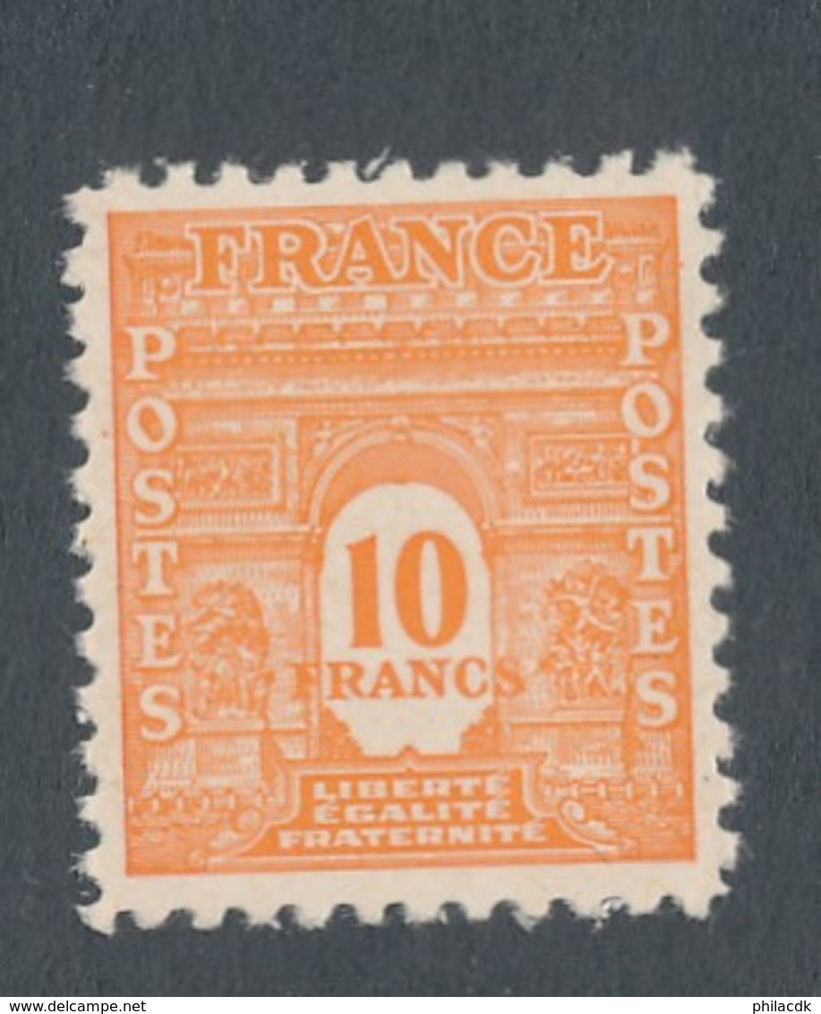 FRANCE - N°YT 629 NEUF** SANS CHARNIERE - COTE YT : 37€50 - 1944 - Unused Stamps