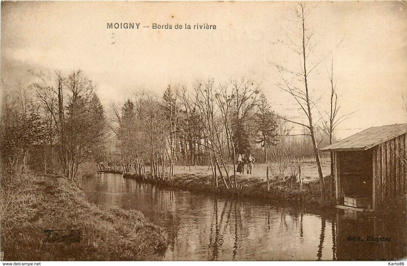 Moigny * Bords De La Rivière * Lavoir - Autres & Non Classés