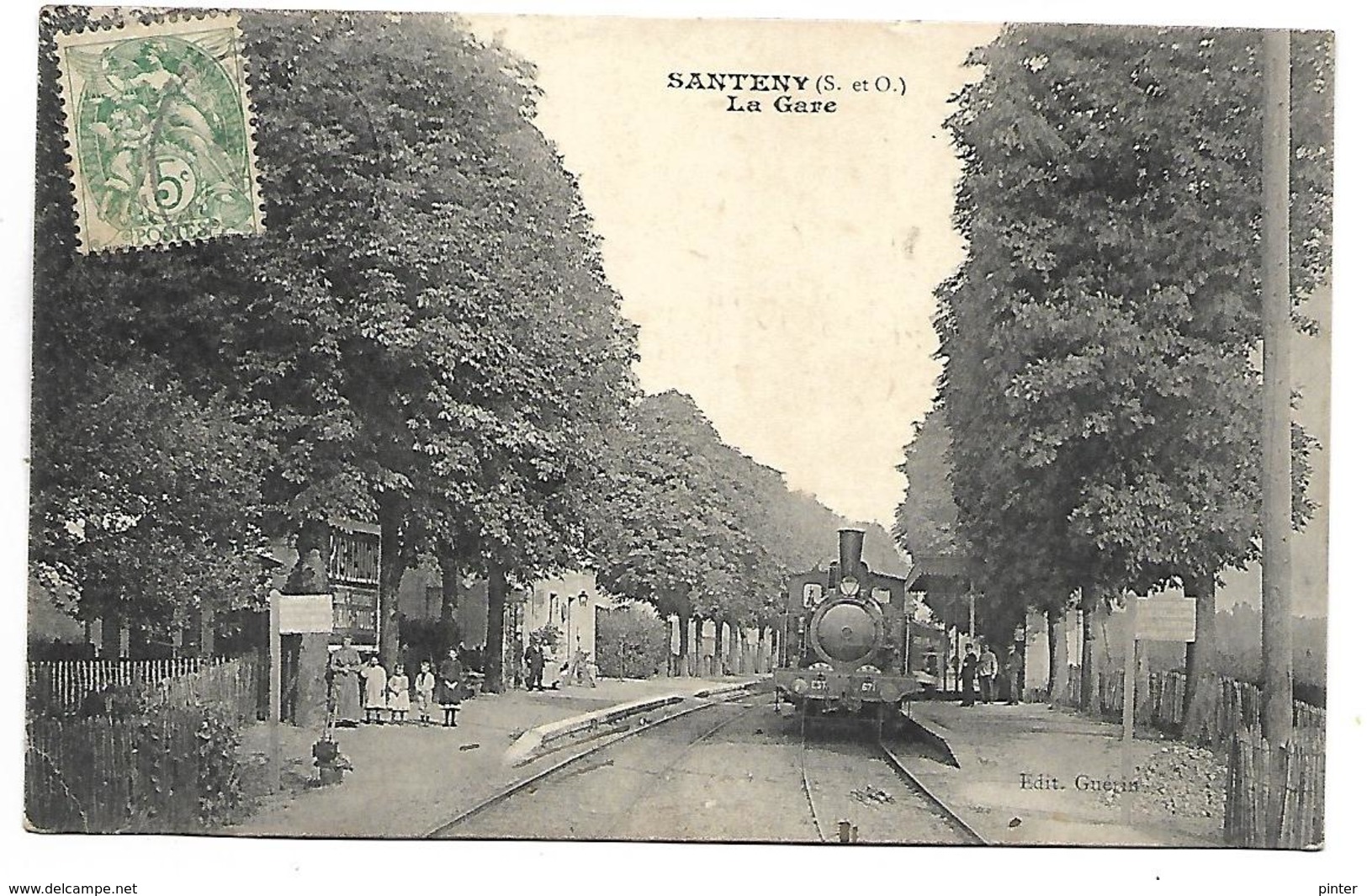 SANTENY - La Gare - TRAIN - Santeny