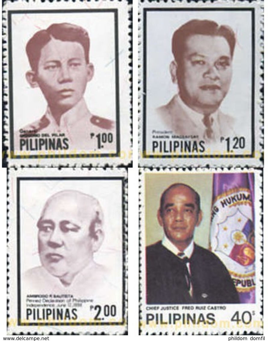 Ref. 313281 * MNH * - PHILIPPINES. 1981. PERSONALITIES . PERSONALIDADES - Autres & Non Classés