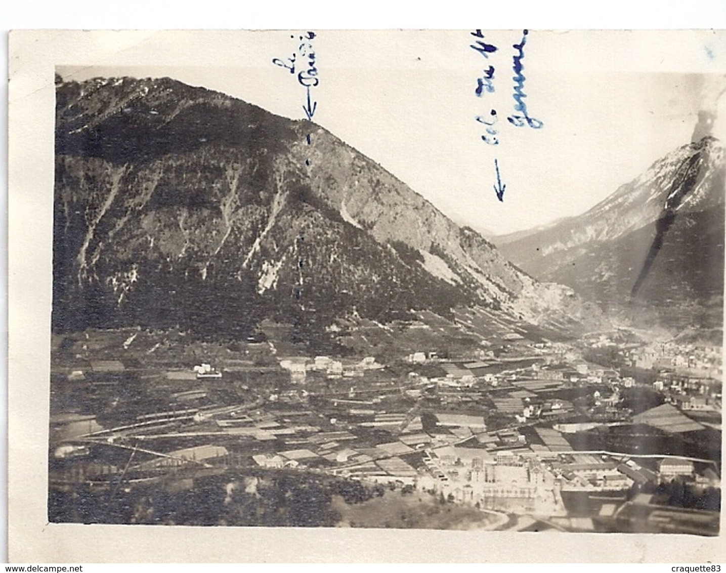 "VUE PRISE DE PUY ST PIERRE" PRES BRIANCON " - Orte