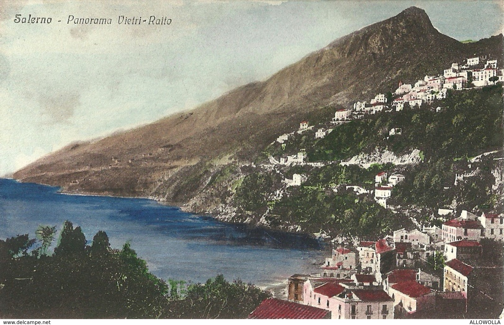 4784 " SALEERNO-PANORAMA VIETRI-RAITO "-CART. POST.NON SPED. - Salerno