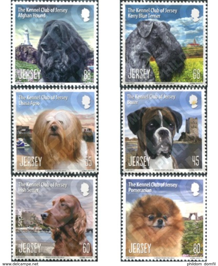 Ref. 294691 * MNH * - JERSEY. 2013. CLUB KENNEL DE JERSEY - PERROS DE RAZA - Altri & Non Classificati