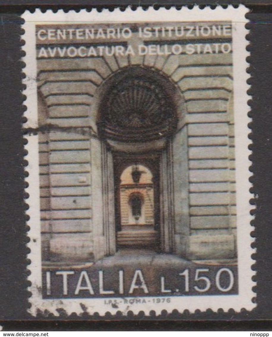 Italy Republic S 1327 1976 State Advocate's Office Centenary,used - 1971-80: Oblitérés