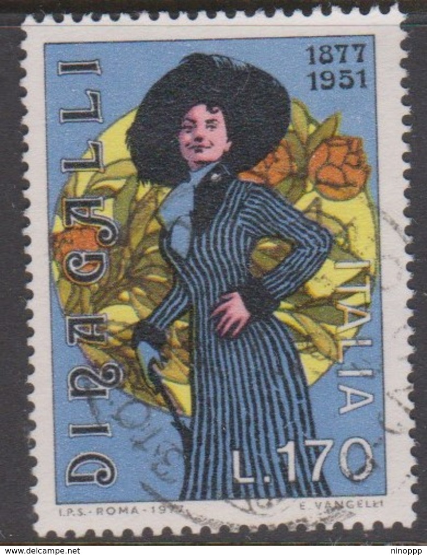 Italy Republic S 1398 1977 Dina Galli Birth Centenary,used - 1971-80: Used