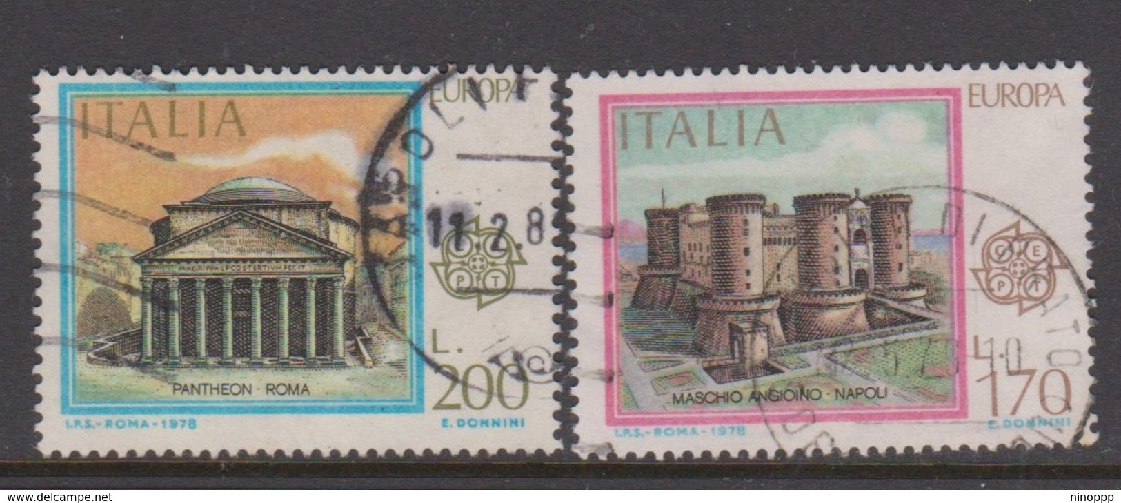 Italy Republic S 1410-1411 1978 Europa ,used - 1971-80: Used