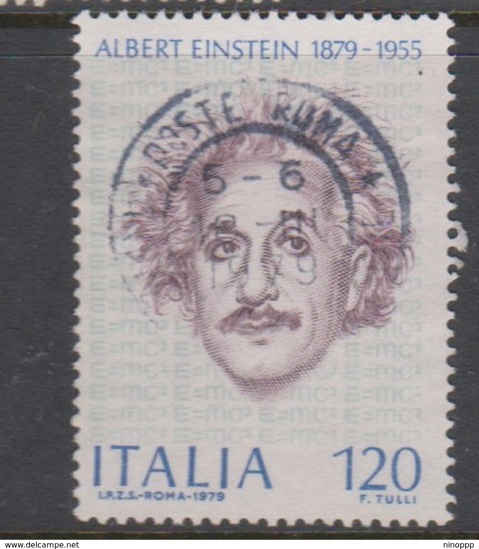 Italy Republic S 1450 1979 Birth Centenary Of Albert Einstein,used - 1971-80: Used