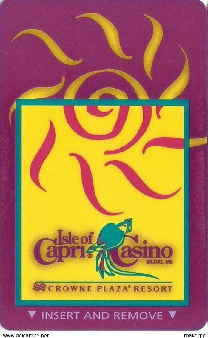 Isle Of Capri Casino - Biloxi MS - Hotel Room Key Card - Hotel Keycards