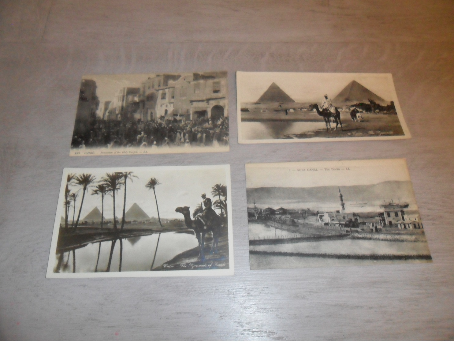 Beau lot de 60 cartes postales d' Afrique  Egypt     Mooi lot van 60 postkaarten van Afrika  Egypte   - 60 scans