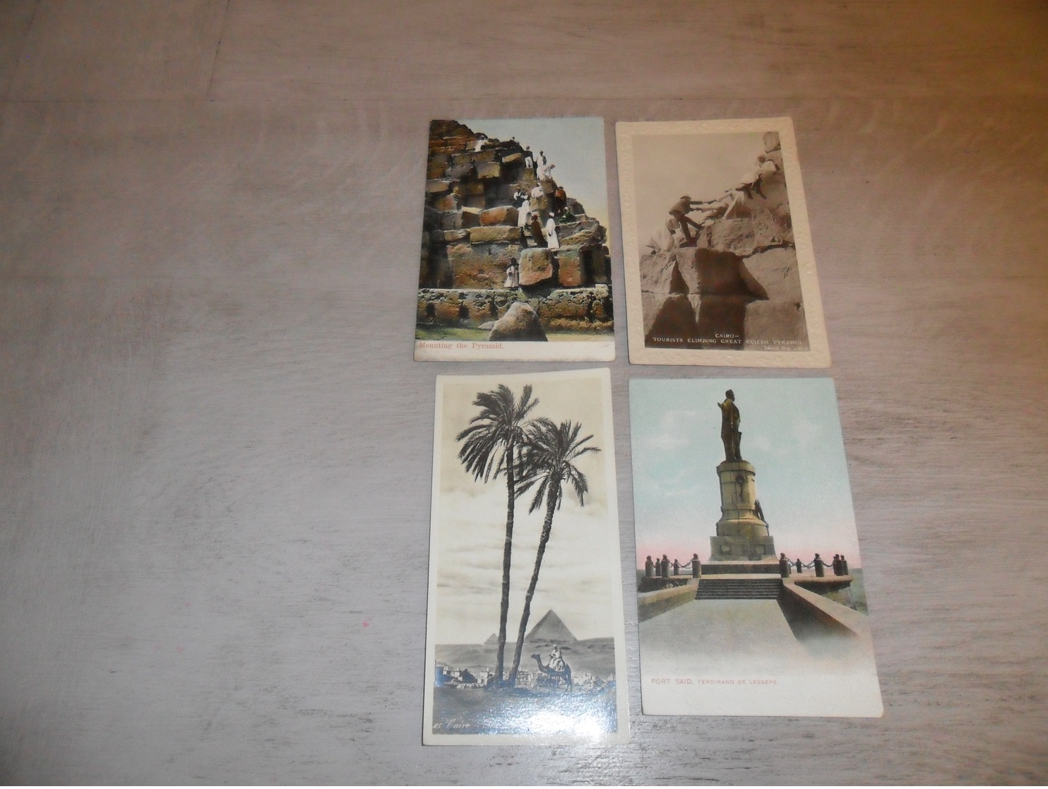 Beau lot de 60 cartes postales d' Afrique  Egypt     Mooi lot van 60 postkaarten van Afrika  Egypte   - 60 scans