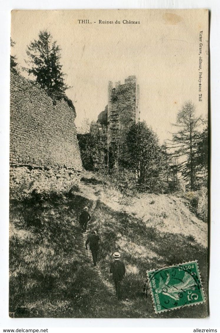 CPA  21 : THIL   Ruines Du Château    VOIR  DESCRIPTIF  §§§ - Autres & Non Classés