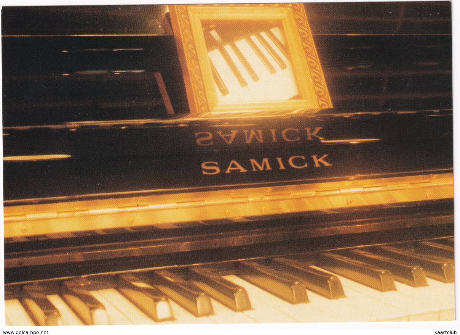 Fotomarathon I Kobenhavn - Aug. 1992 - Copenhagen Photo Week - (Danmark) - 'SAMICK' Piano/Klavier - Denmark