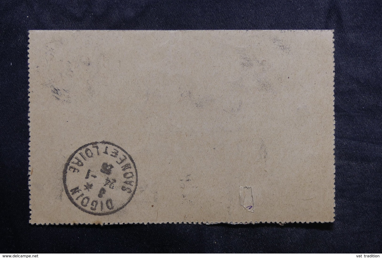 FRANCE - Entier Postal Type Semeuse + Compléments En Recommandé De Clermont Ferrand Pour Digoin En 1926 - L 36069 - Cartes-lettres