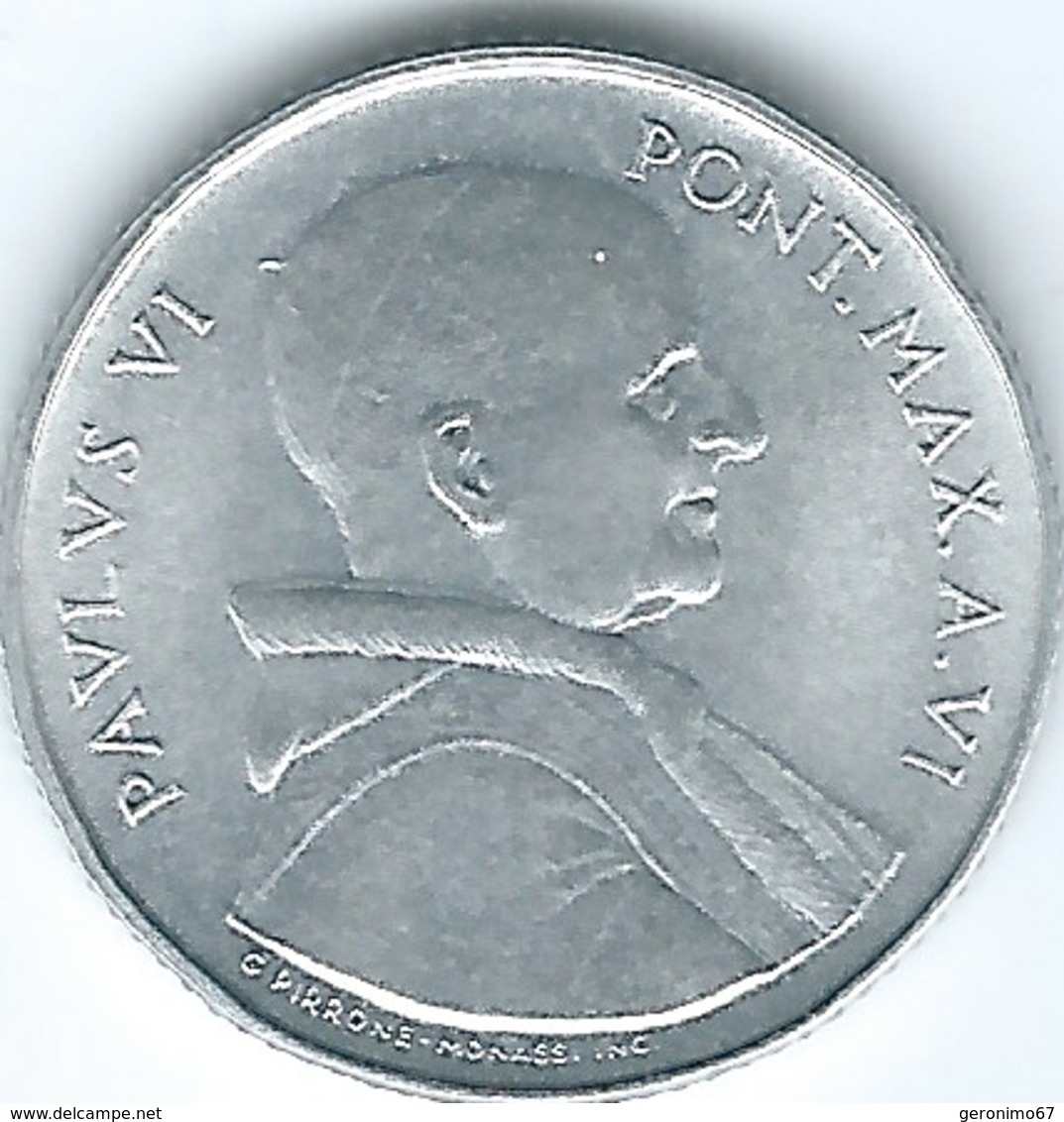 Vatican City - Paul VI - 1968 - 2 Lire - FAO - KM101 - Vatican