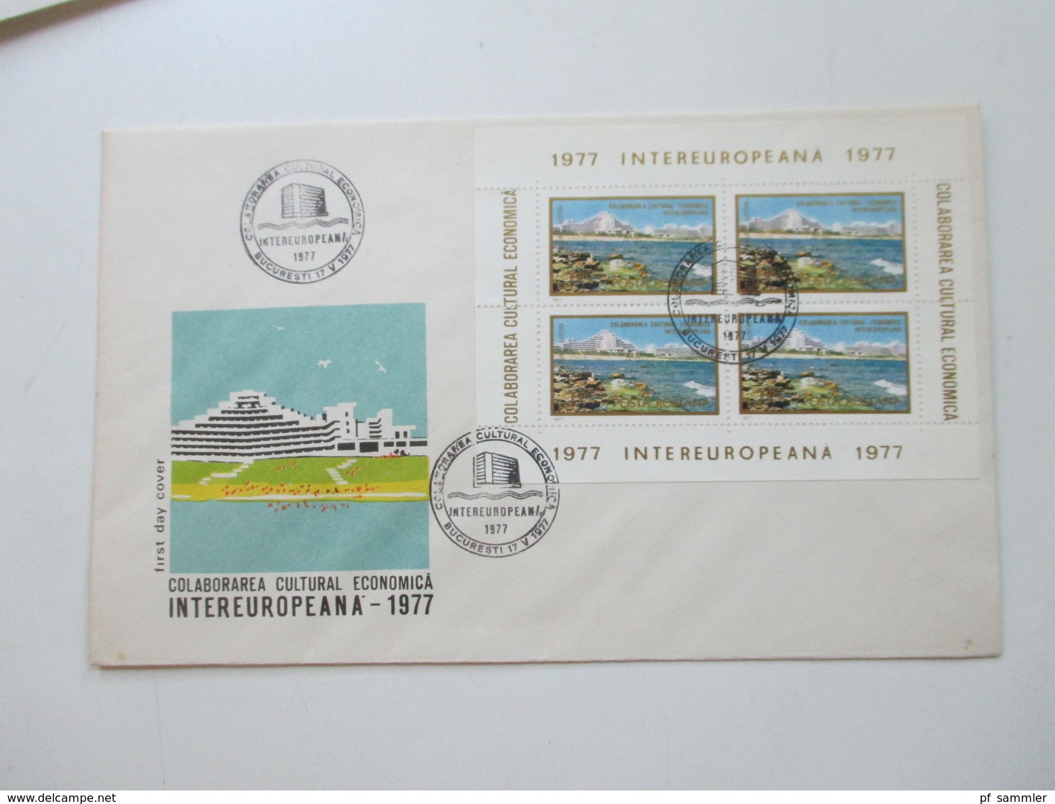 Rumänien 1976 - 85 FDC Mit Den Intereuropa Blocks Insgesamt 20 Belege + 4 Weitere FDC Z.B. Block 271 - Storia Postale