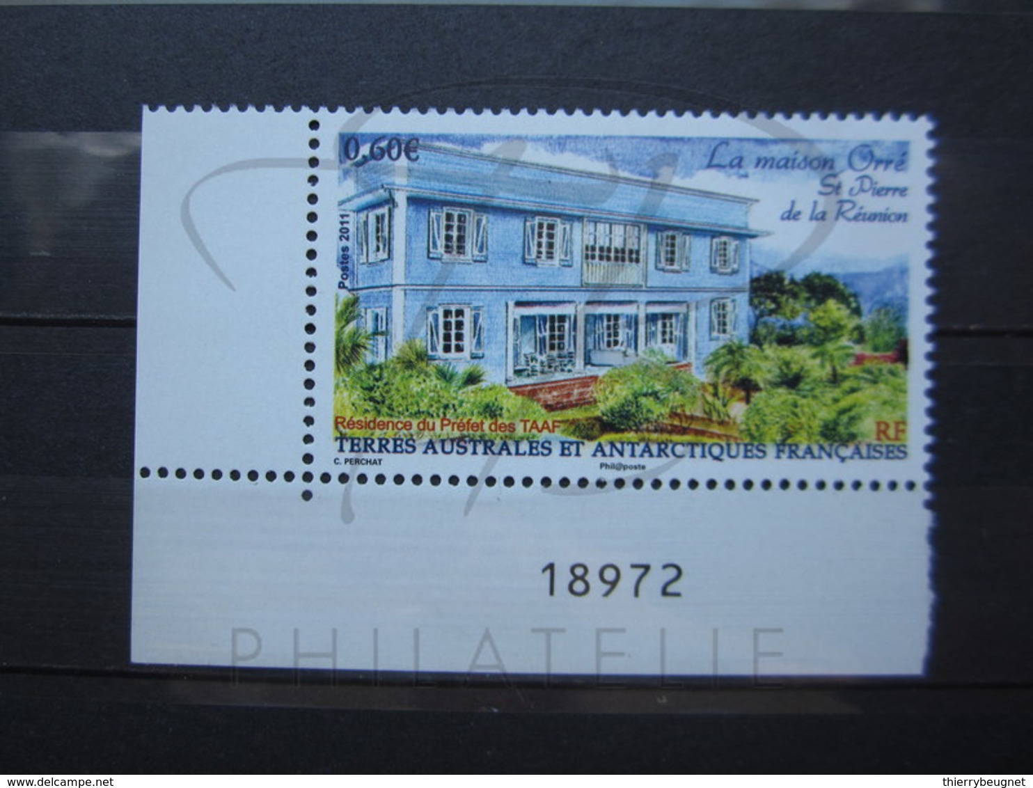 VEND BEAU TIMBRE DES T.A.A.F. N° 596 + BDF , XX !!! - Unused Stamps