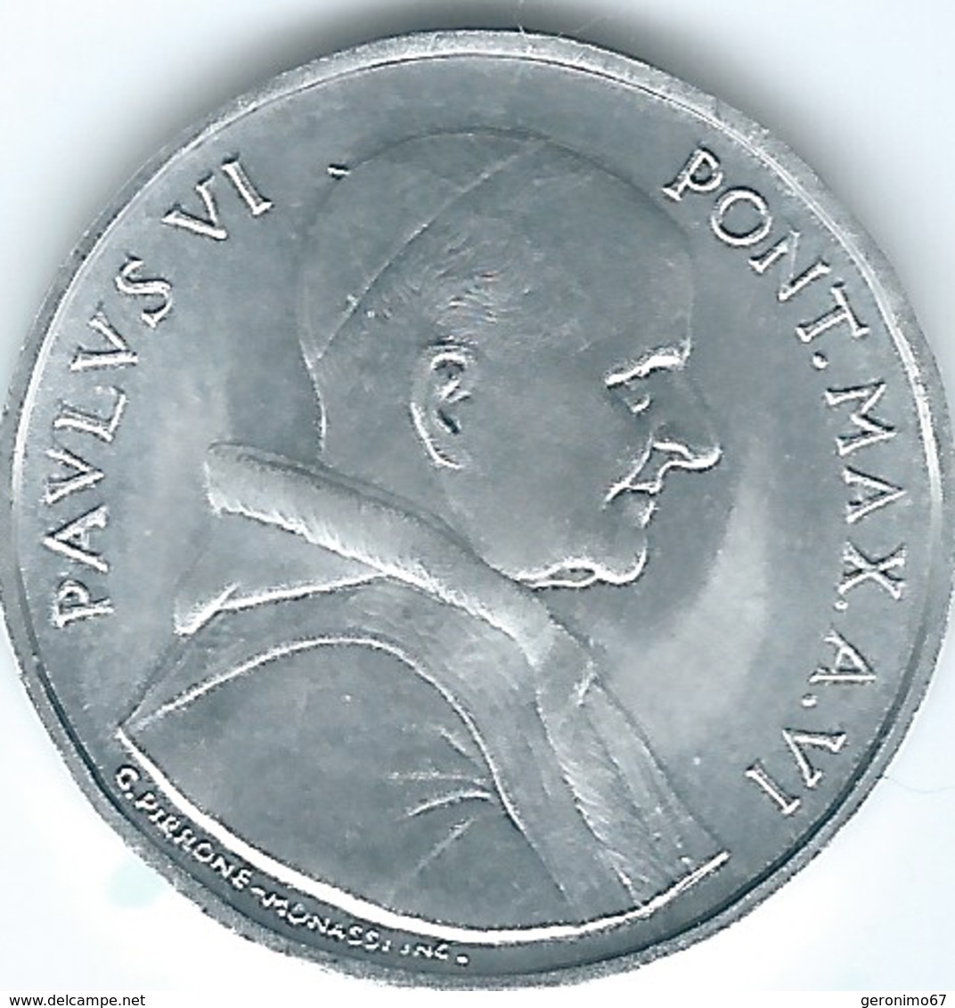 Vatican City - Paul VI - 1968 - 5 Lire - FAO - KM102 - Vatican