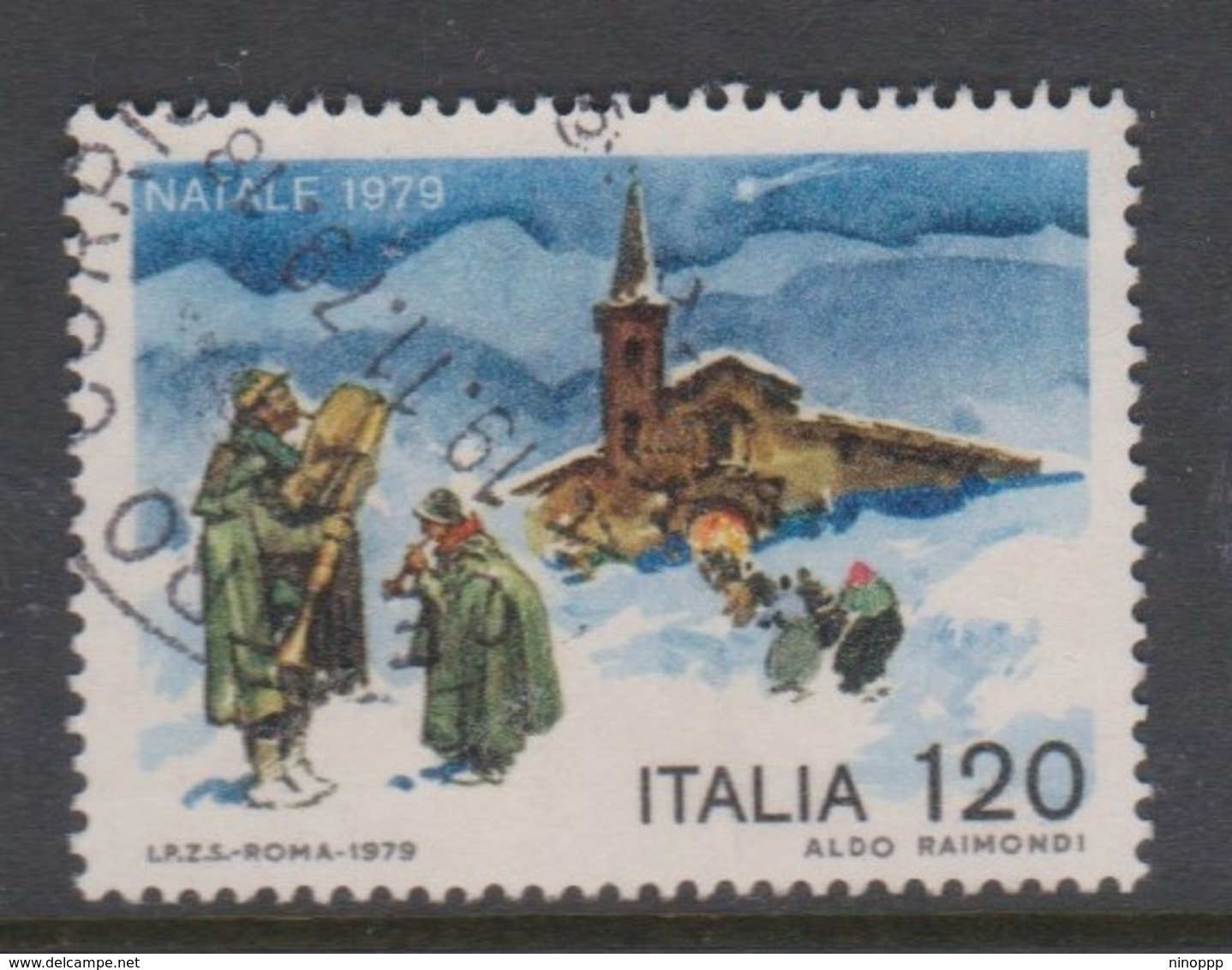 Italy Republic S 1481 1979 Christmas,Used - 1971-80: Used