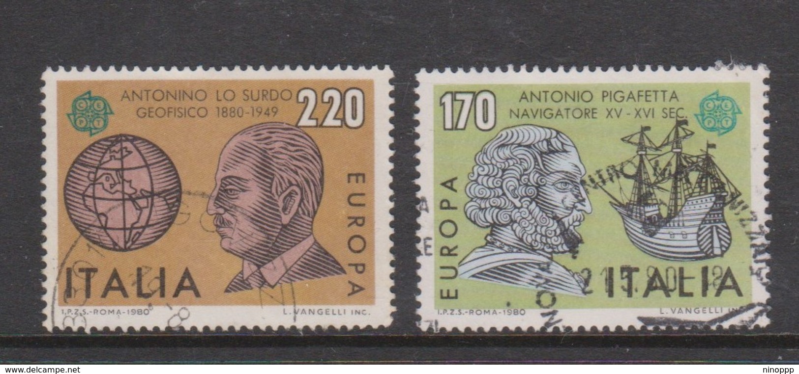 Italy Republic S 1489-1490 1980 Europa ,used - 1971-80: Used