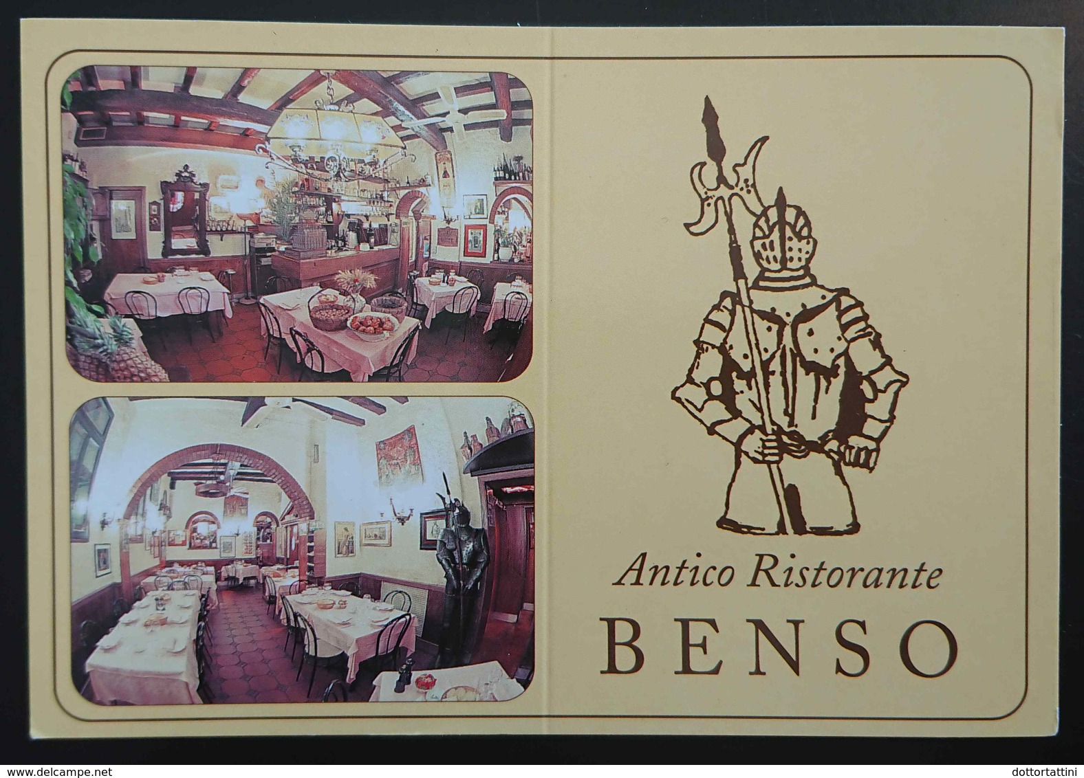 Bologna - ANTICO RISTORANTE BENSO - Vicolo San Giobbe  - Nv - Bologna