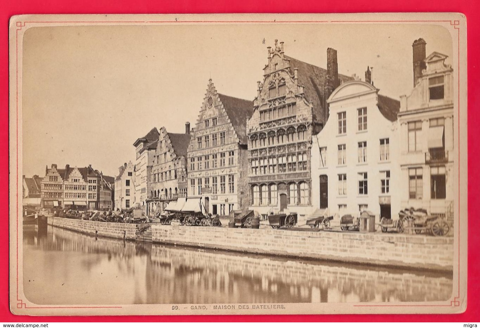 GAND - GENT - MAISON DES BATELIERS -  BELGIQUE - Antiche (ante 1900)