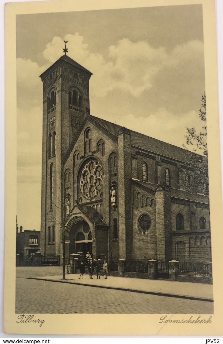 (176) Tilburg - Lovenschekerk - Mensen Op De Stoep. - Tilburg