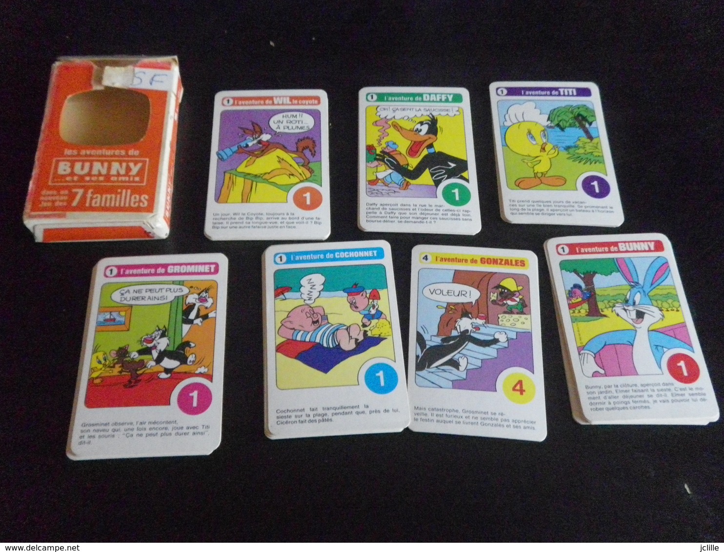 Jeu De 7 Familles - BUNNY ET SES AMIS - Andere & Zonder Classificatie