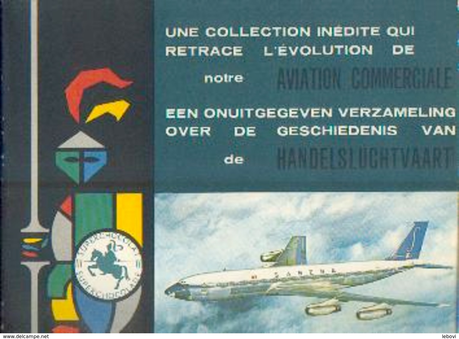 (chocolat) JACQUES « Evolution De Notre Aviation Commerciale (SABENA) » - Album Complet - Jacques