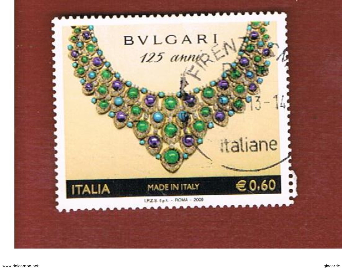 ITALIA REPUBBLICA  -   2009 BULGARI -   USATO  ° - 2001-10: Usati