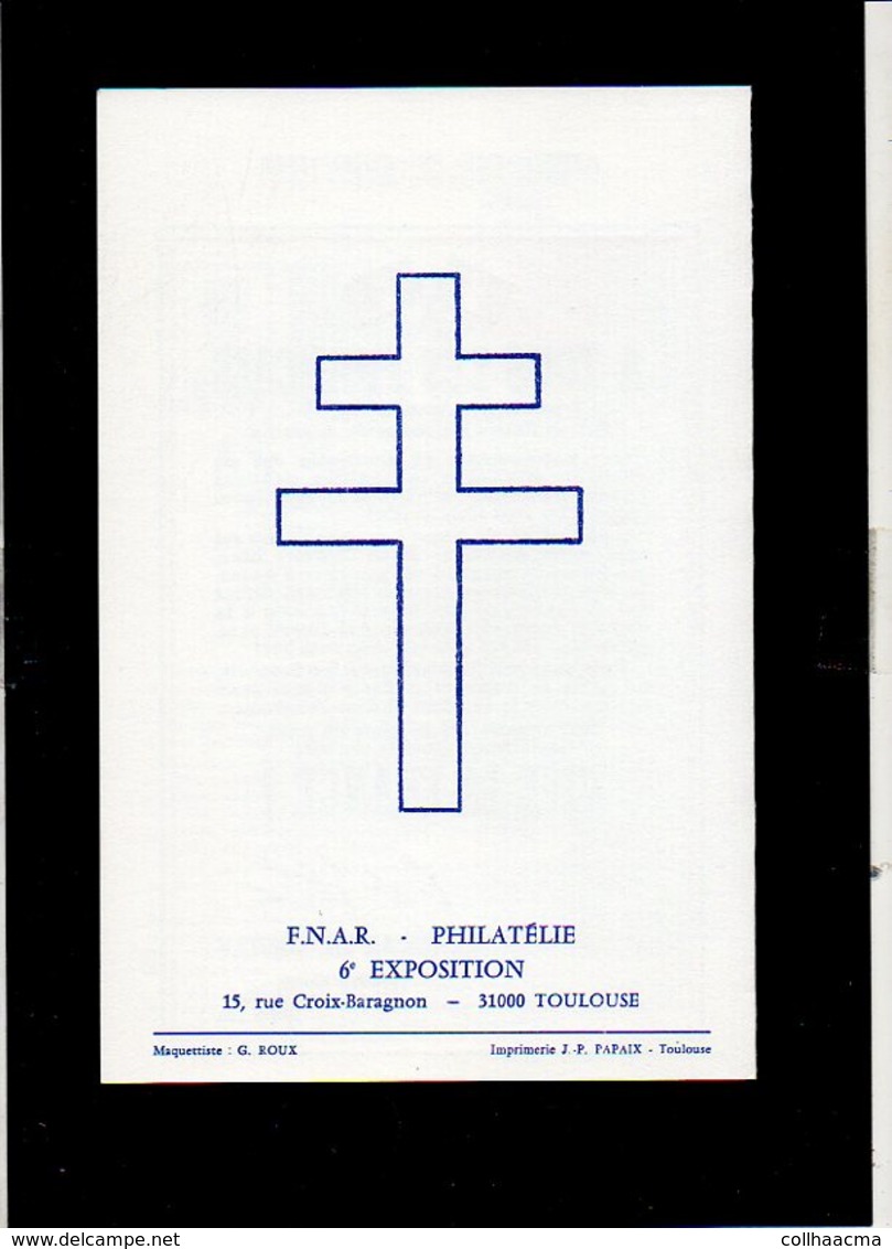 1985 Mort Général De Gaulle,Testament,Appel 18 Juin / Encart Militaria / Cachet De Toulouse Sur Bande N° 1698 A - De Gaulle (Général)