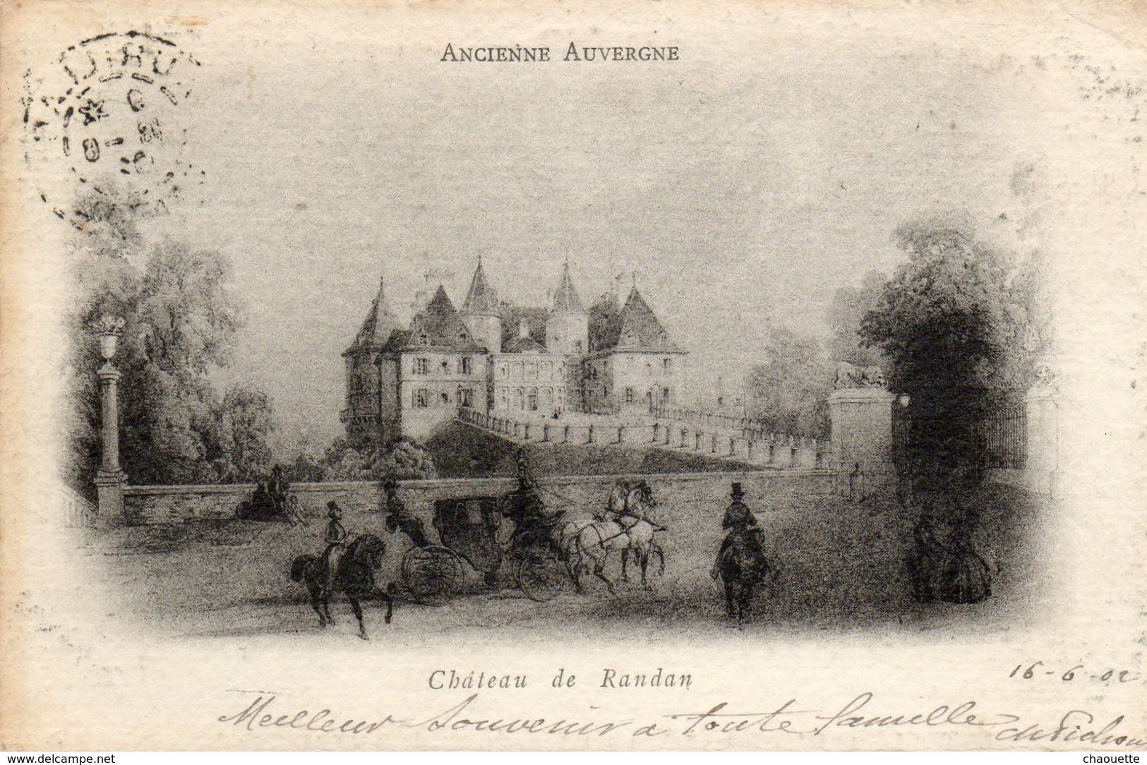 RANDAN   AUVERGNE - Châteaux