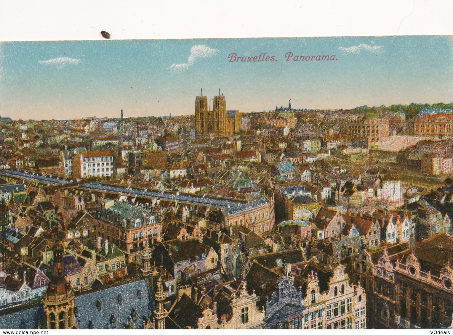 CPA - Belgique - Brussels - Bruxelles - Panorama - Mehransichten, Panoramakarten