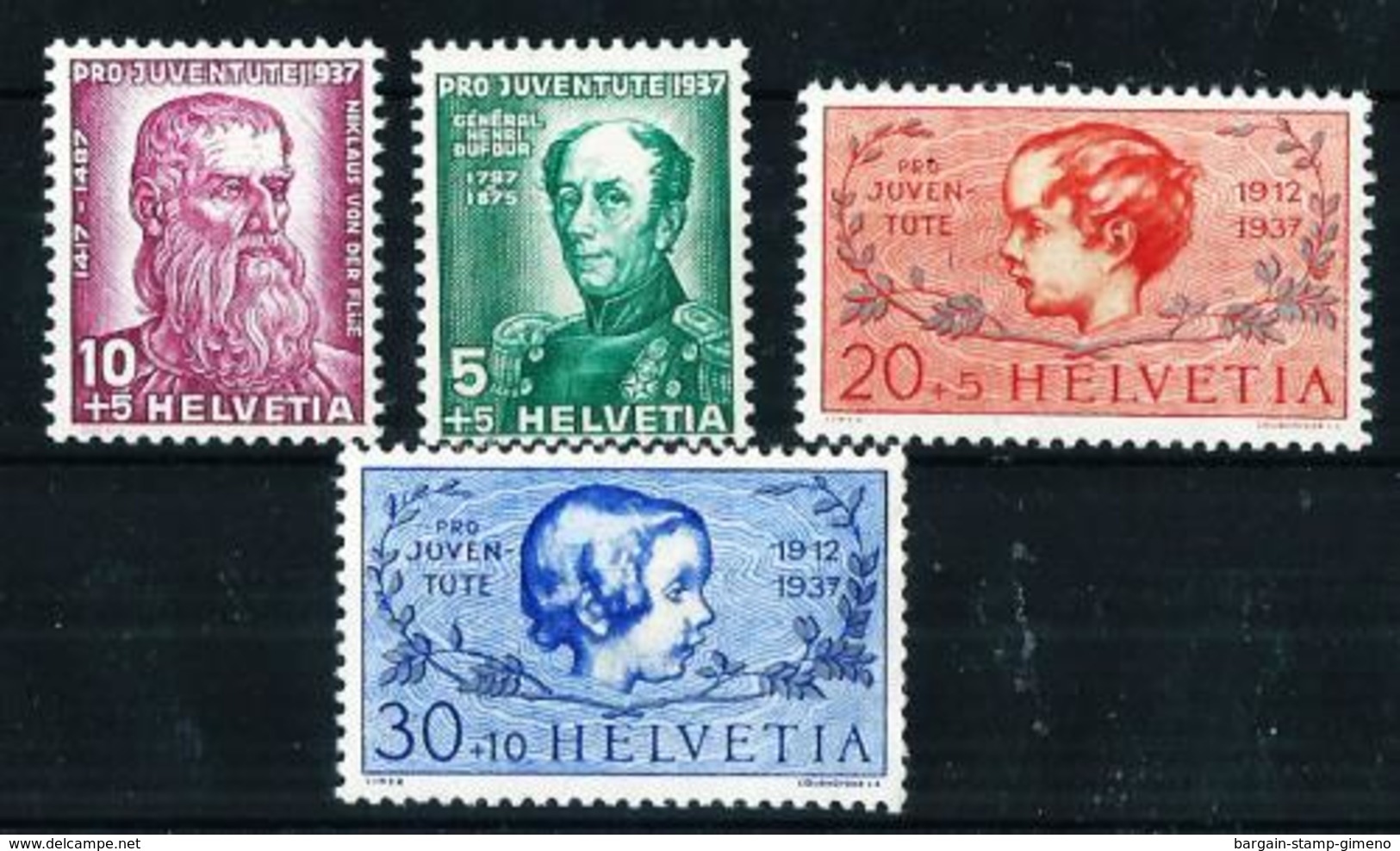 Suiza Nº 303/6 Nuevo - Unused Stamps