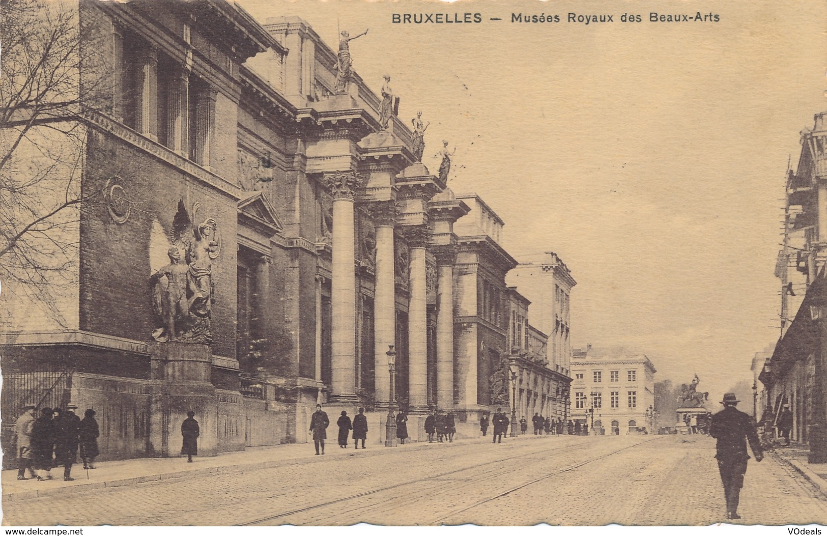 CPA - Belgique - Brussels - Bruxelles - Musées Royaux Des Beaux-arts - Museos