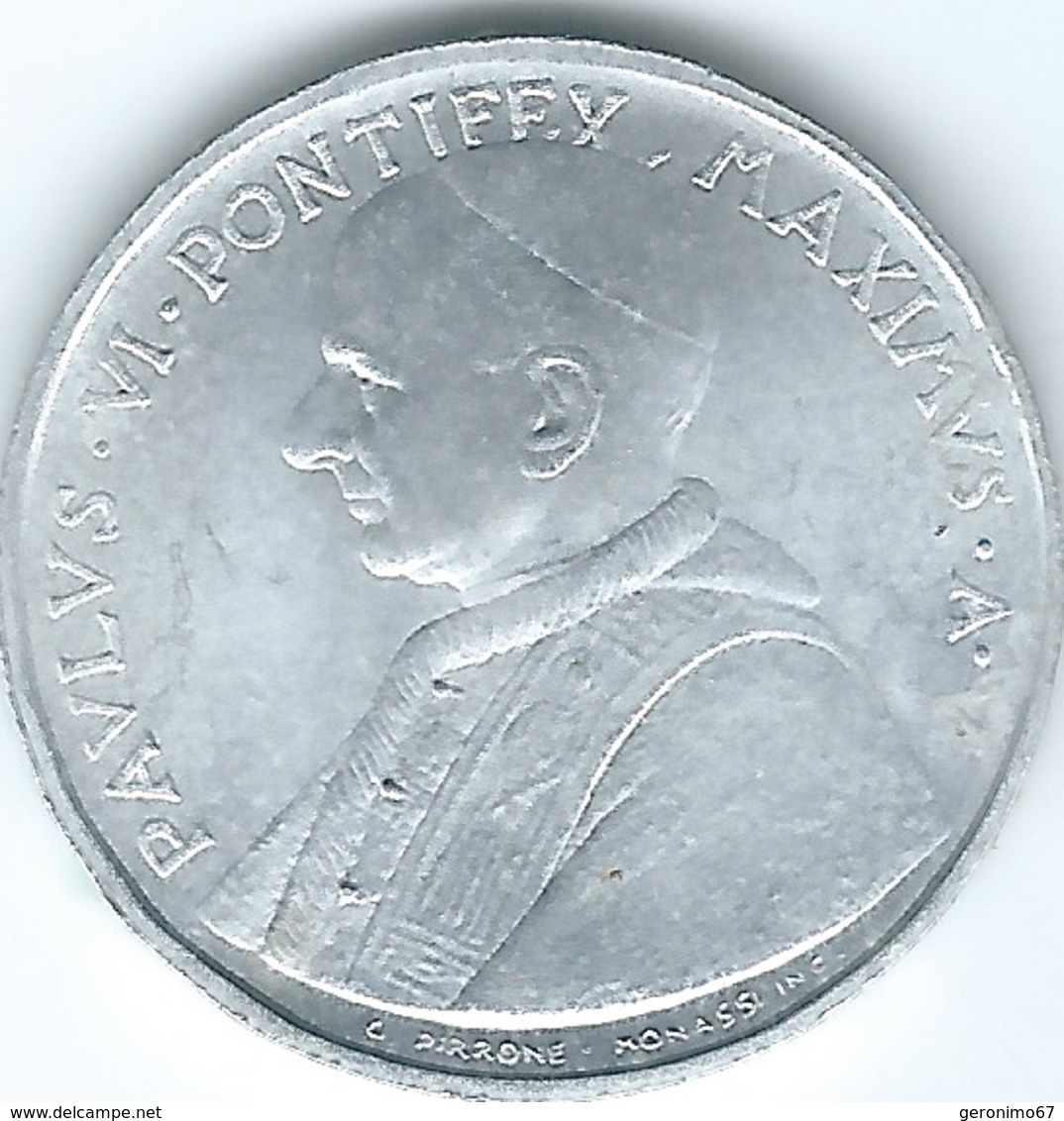 Vatican City - Paul VI - 1967 - 10 Lire - KM95 - Vaticaanstad