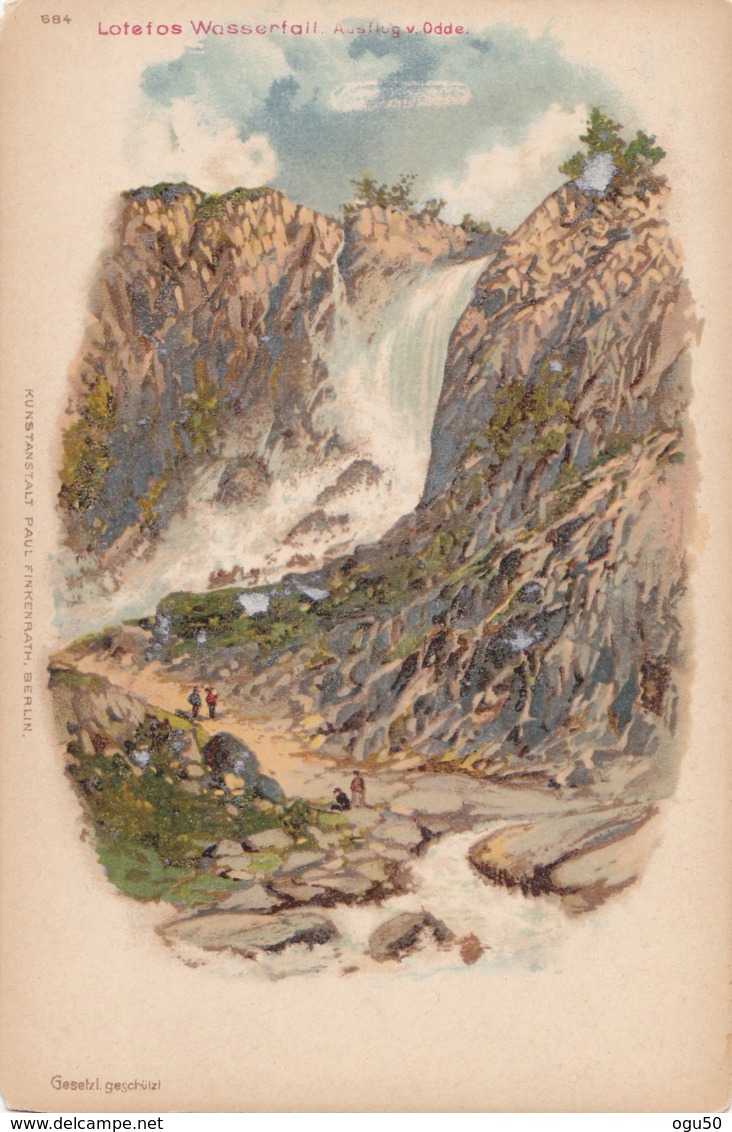 Lotefos Wasserfall (Norvège) - Ausflug V. Odde - Noruega