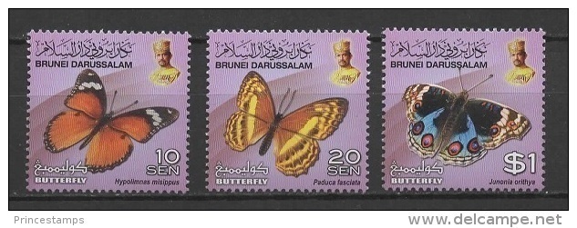 Brunei (2013) - Set - #3  /  Butterflies - Butterfly - Papillon - Mariposas - Vlinders - Butterflies