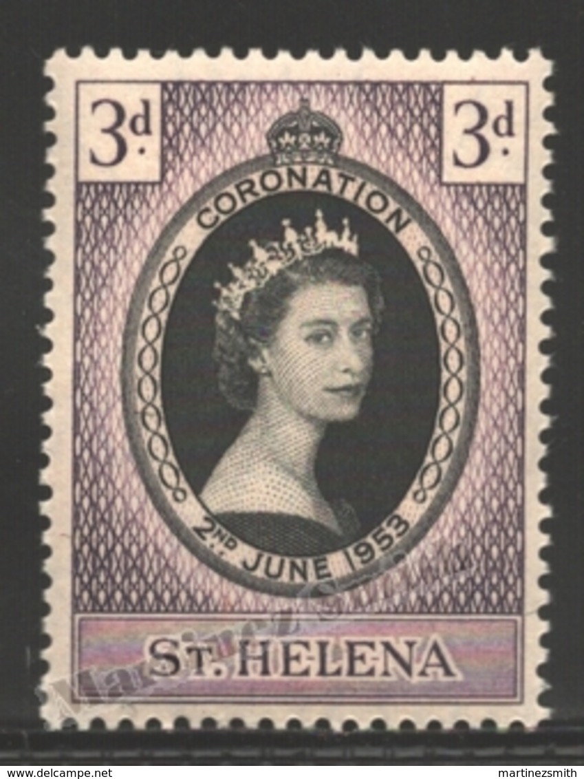 Sainte Helene - Saint Helena 1953 Yvert 121, Coronation Queen Elizabeth II - MNH - Sint-Helena