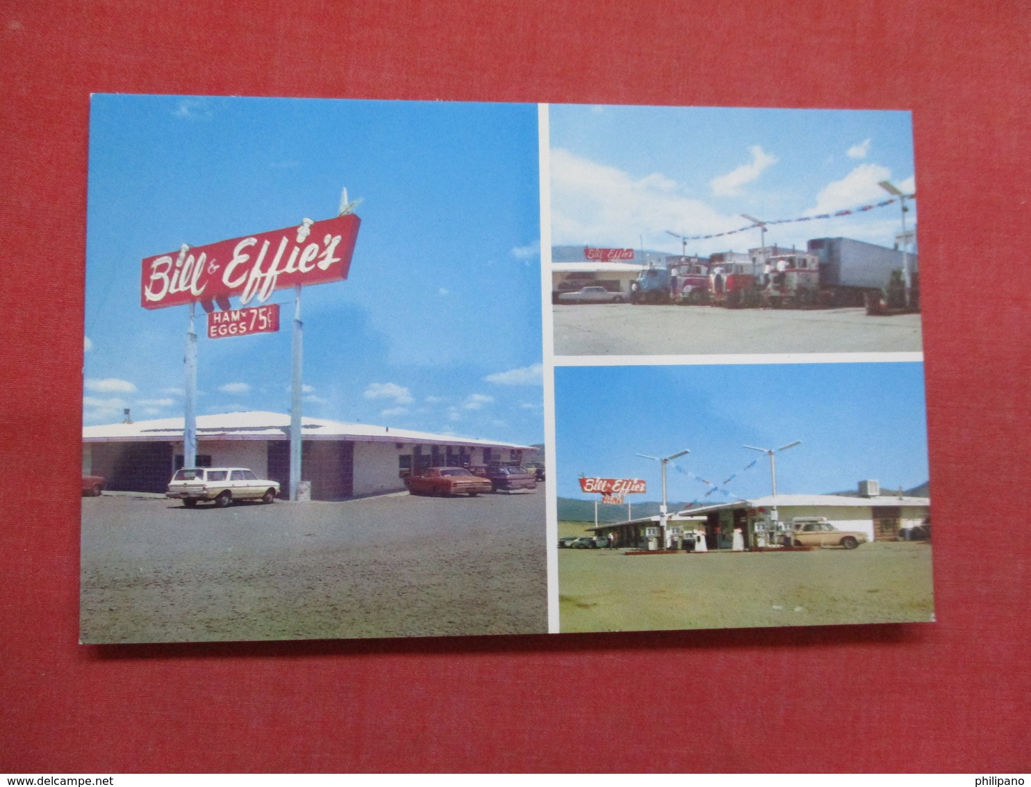 Nevada > Bill & Effies  Restaurant & Truck Stop  10 Miles West Of  Reno   Ref 3497 - Reno