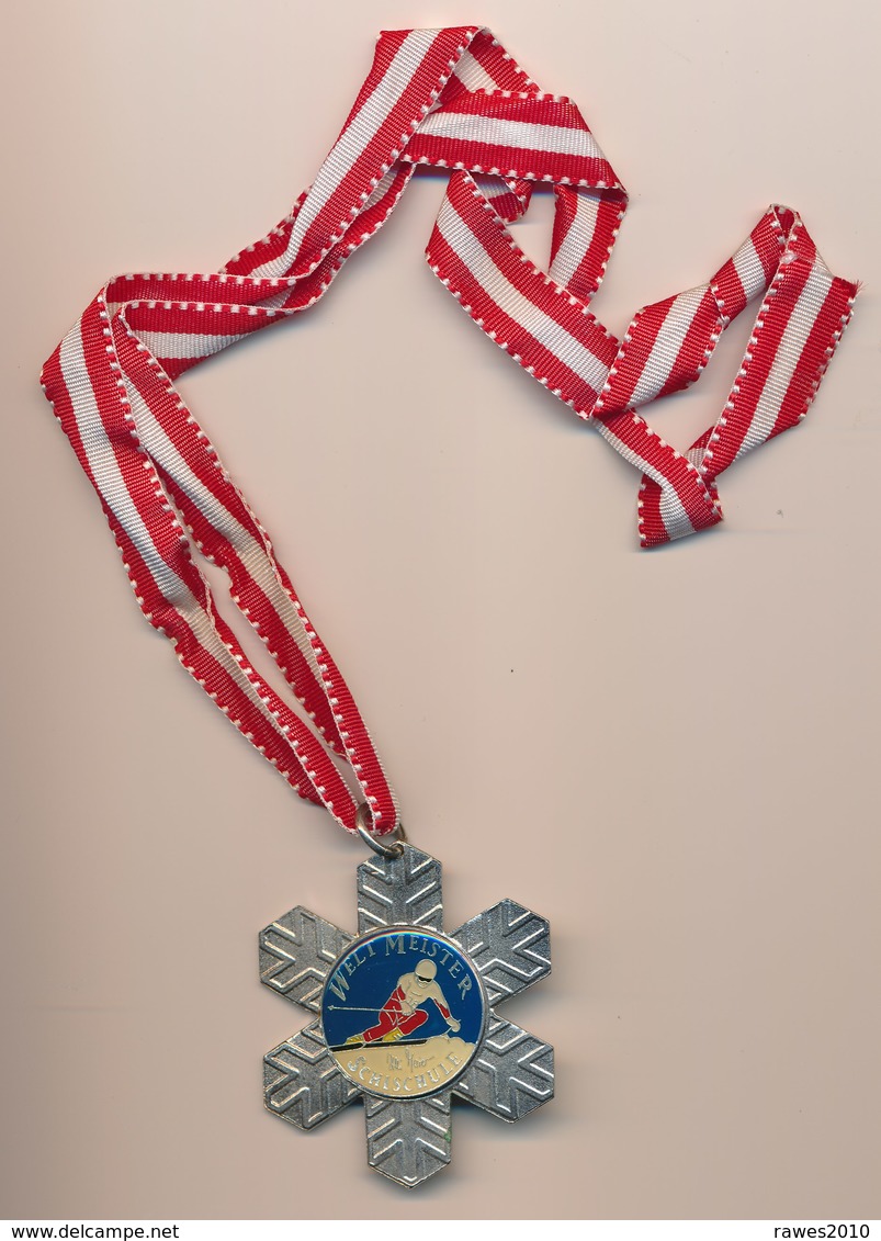 Österreich 1996 Silber - Medaille Weltmeister Schischule Ulli Maier Abfahtsläuferin Olympiasiegerin Rauris - Oesterreich