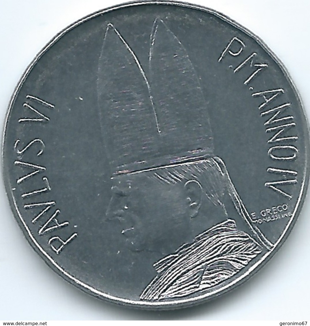 Vatican City - Paul VI - 1966 - 50 Lire - KM89 - Vatican