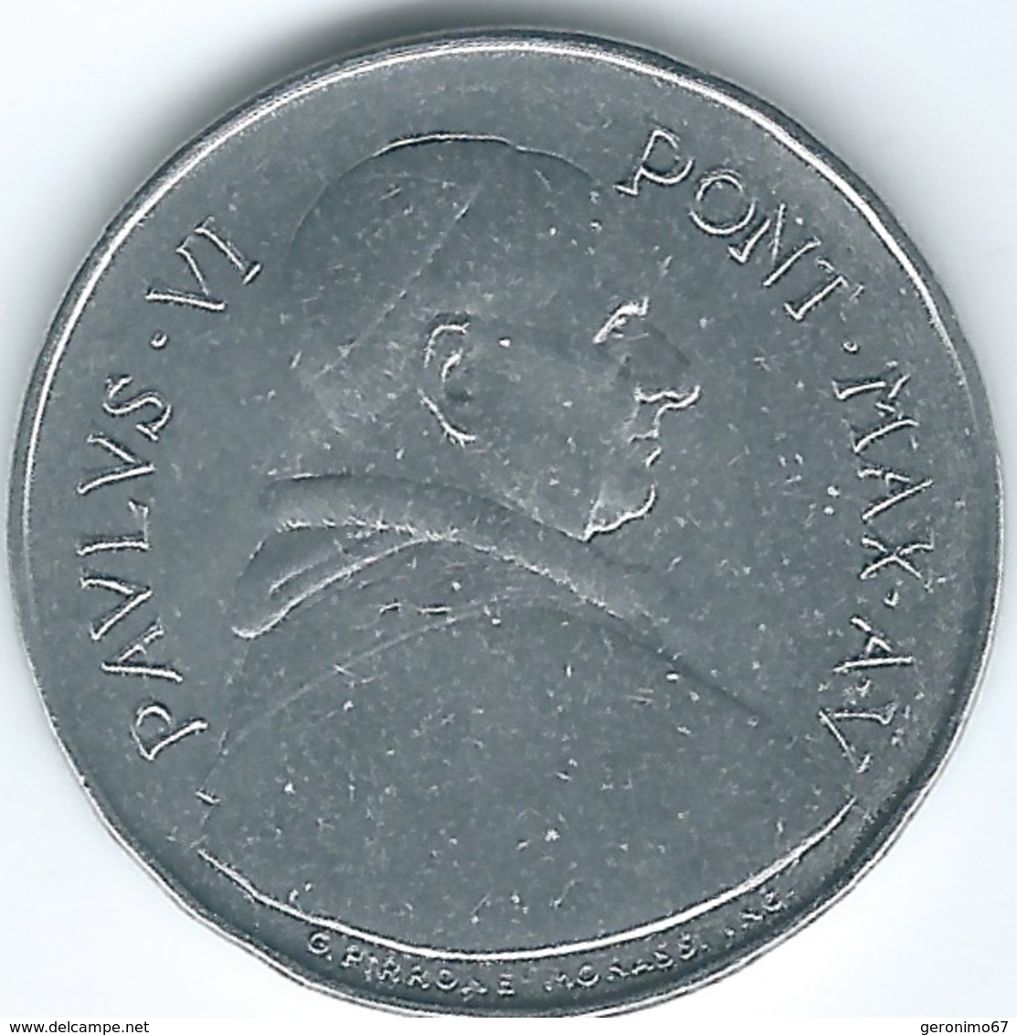 Vatican City - Paul VI - 1967 - 50 Lire - KM97 - Vatican